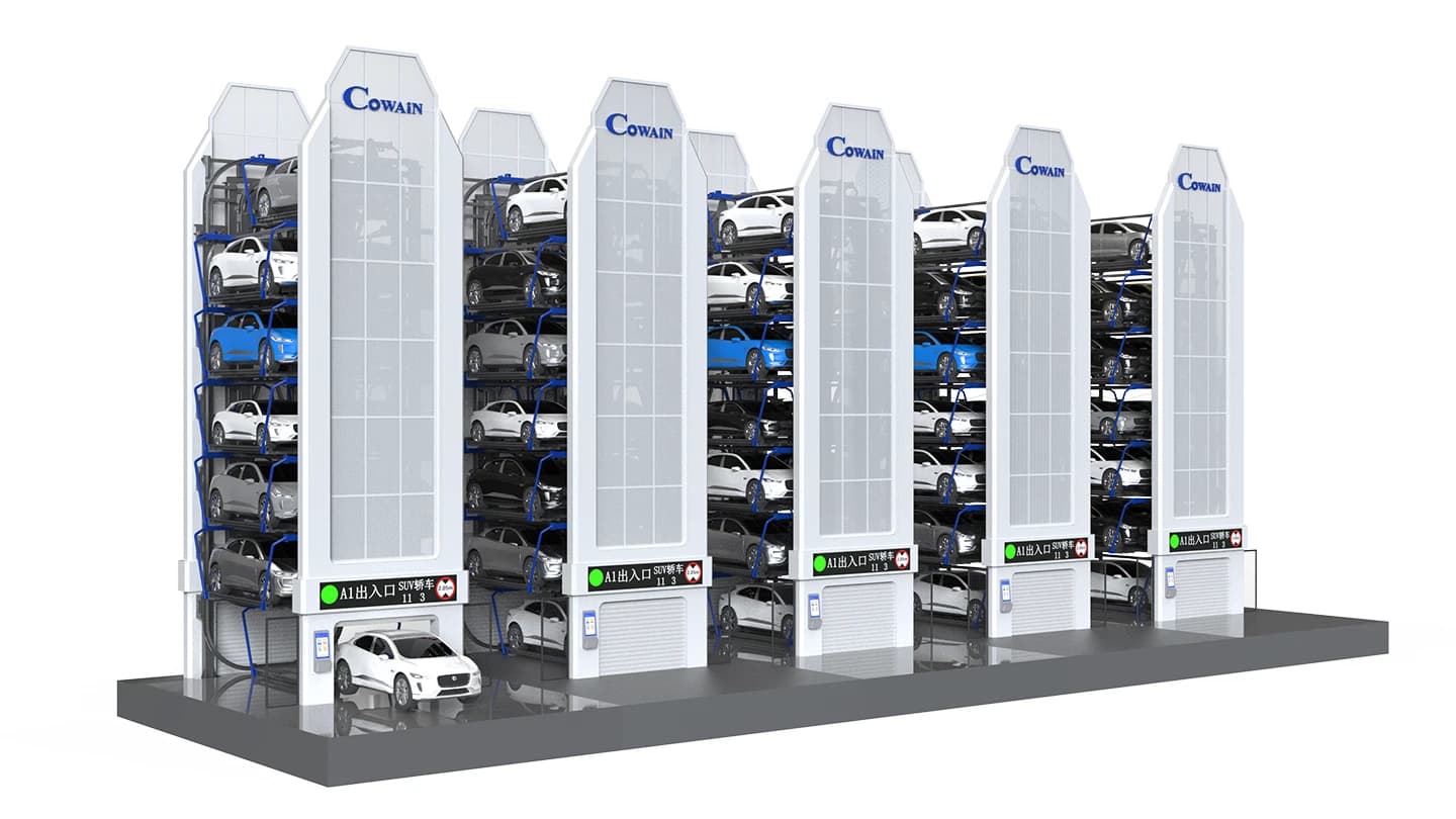 Роторная автоматизированная парковка - CoPARK