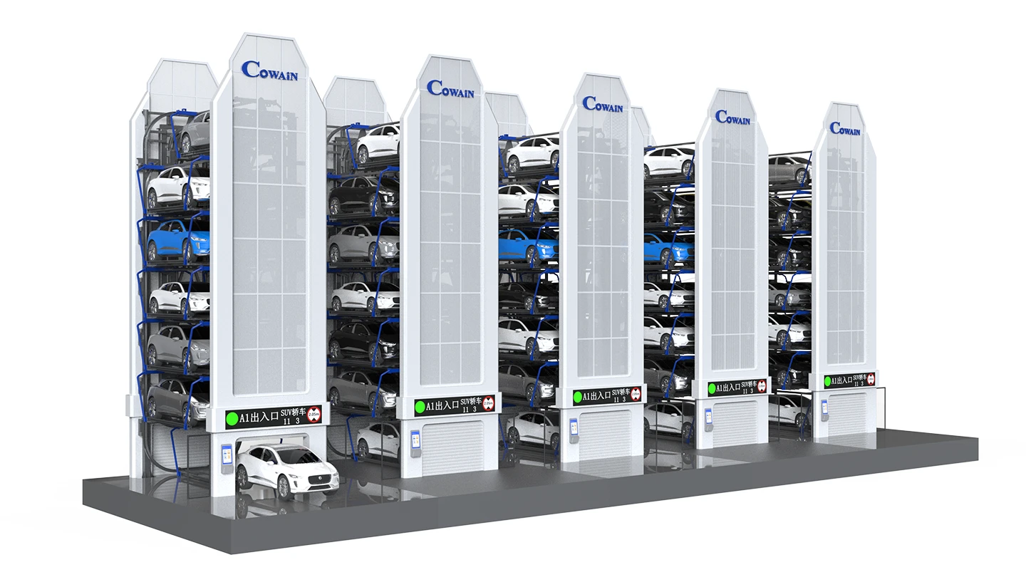 Роторная автоматизированная парковка - CoPARK